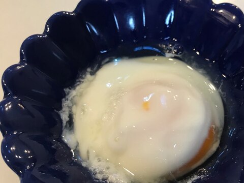 電子レンジで45秒!簡単・時短!温泉卵の作り方